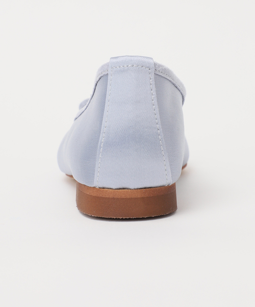 LE TALON（ルタロン）の「フレンチスクエアバレエ（バレエシューズ・レディース・サックスブルー/レッド・22.5cm/22cm/21.5/23cm/26cm/25.5cm/24.5cm/24cm/23.5cm/25cm）」の16枚目の写真