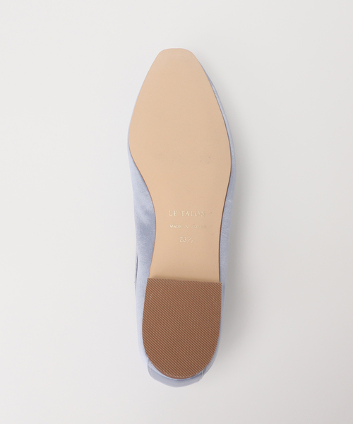 LE TALON（ルタロン）の「フレンチスクエアバレエ（バレエシューズ・レディース・サックスブルー/レッド・22.5cm/22cm/21.5/23cm/26cm/25.5cm/24.5cm/24cm/23.5cm/25cm）」の20枚目の写真