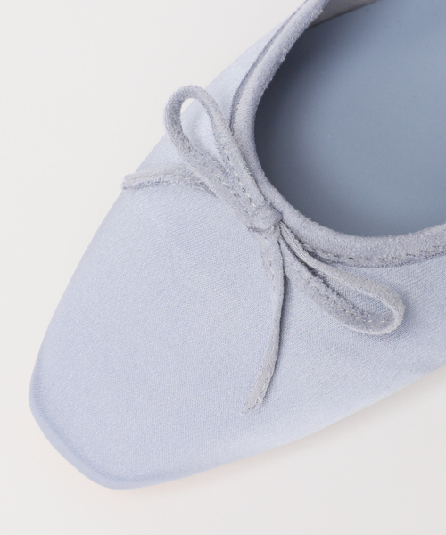 LE TALON（ルタロン）の「フレンチスクエアバレエ（バレエシューズ・レディース・サックスブルー/レッド・22.5cm/22cm/21.5/23cm/26cm/25.5cm/24.5cm/24cm/23.5cm/25cm）」の22枚目の写真