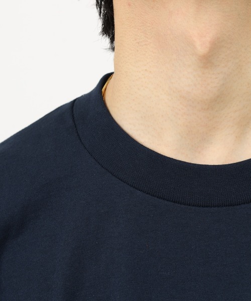 PRO CLUB (プロクラブ)の「PRO CLUB L/S TEE ボックスロゴワッペン ヘビーウェイト長袖Tシャツ ロンT(Tシャツ/カットソー・メンズ・ブラック/ネイビー/ホワイト・2XL/L/M/XL/3XL/S)」の19枚目の写真