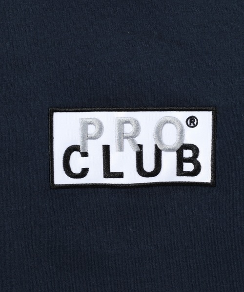 PRO CLUB (プロクラブ)の「PRO CLUB L/S TEE ボックスロゴワッペン ヘビーウェイト長袖Tシャツ ロンT(Tシャツ/カットソー・メンズ・ブラック/ネイビー/ホワイト・2XL/L/M/XL/3XL/S)」の20枚目の写真