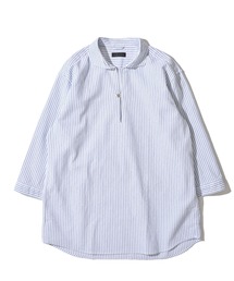 TETE HOMME（テットオム）の「【WEB限定】パナマ織り7分袖カプリシャツ / スキッパーシャツ（シャツ/ブラウス）」