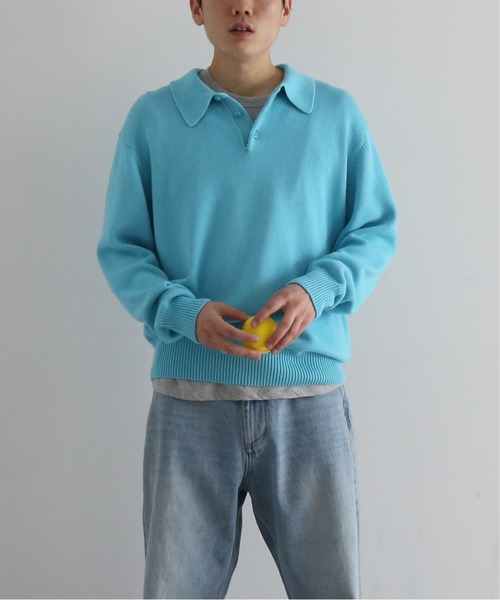 セール】KAIKO knit polo shirt（ニット/セーター）｜KAIKO（カイコー
