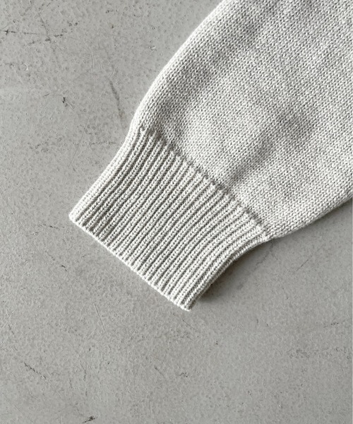 KAIKO(カイコー)の「KAIKO knit polo shirt(ニット/セーター・メンズ・ダークグレー・2)」の21枚目の写真