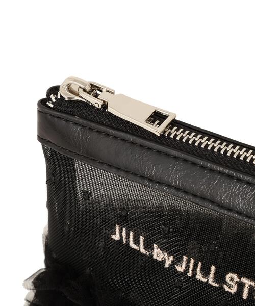 JILL by JILL STUART(ジルバイジルスチュアート)の「シアーメッシュポーチ(ポーチ・レディース・ベージュ/ブラック・FREE)」の8枚目の写真