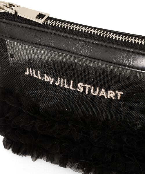 JILL by JILL STUART(ジルバイジルスチュアート)の「シアーメッシュポーチ(ポーチ・レディース・ベージュ/ブラック・FREE)」の9枚目の写真