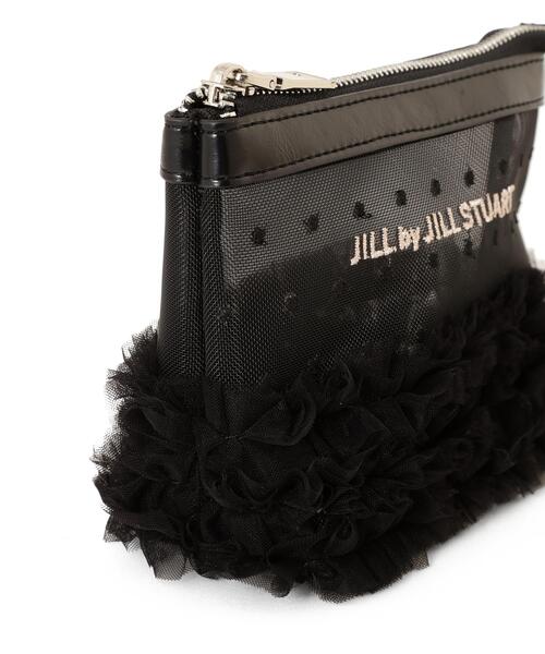 JILL by JILL STUART(ジルバイジルスチュアート)の「シアーメッシュポーチ(ポーチ・レディース・ベージュ/ブラック・FREE)」の11枚目の写真