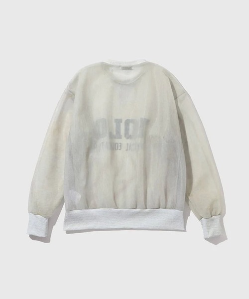 TOLQ(トルク)の「Skeleton Sweat Shirt(スウェット・メンズ・グレー・2/3)」の6枚目の写真