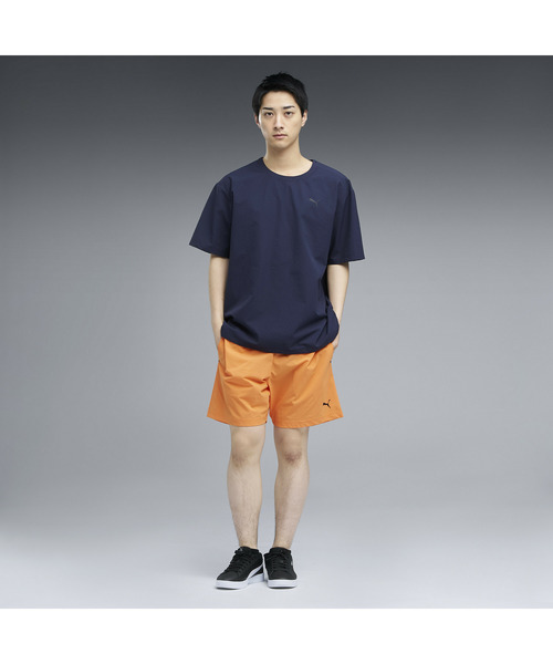 PUMA(プーマ)の「PUMA プーマ メンズ ESS エレベーテッド ウーブン クルーネック 半袖 Tシャツ(Tシャツ/カットソー・メンズ・グリーン系その他/ブラック/サンドベージュ/ネイビー・SMALL/MEDIUM/LARGE/X-LARGE/XX-LARGE)」の6枚目の写真