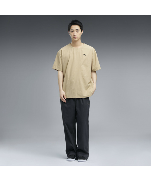 PUMA(プーマ)の「PUMA プーマ メンズ ESS エレベーテッド ウーブン クルーネック 半袖 Tシャツ(Tシャツ/カットソー・メンズ・グリーン系その他/ブラック/サンドベージュ/ネイビー・SMALL/MEDIUM/LARGE/X-LARGE/XX-LARGE)」の16枚目の写真
