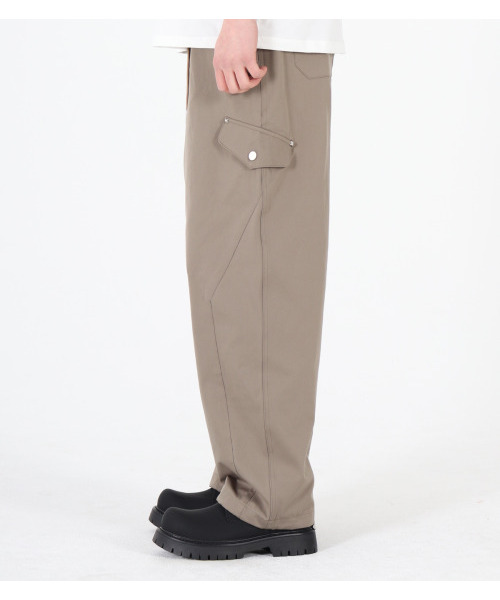 BUTTON SEOUL(ボタンソウル)の「バンディングストリングコットンパンツ(カーキベージュ)(その他パンツ・メンズ・その他・M/L/XL)」の4枚目の写真