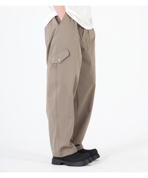 BUTTON SEOUL(ボタンソウル)の「バンディングストリングコットンパンツ(カーキベージュ)(その他パンツ・メンズ・その他・M/L/XL)」の6枚目の写真