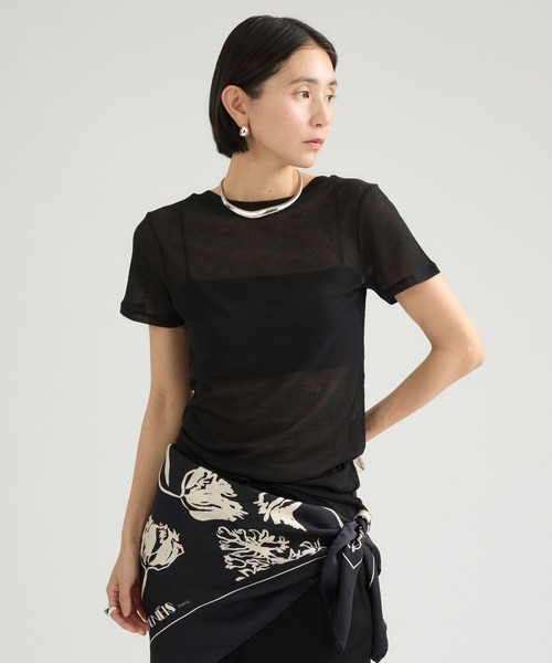 Chaos(カオス)の「Chaos(カオス)/ノアパティTシャツ(Tシャツ/カットソー・レディース・ホワイト/ブラウン/ブラック・FREE)」の17枚目の写真