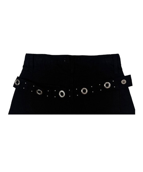 anyonemore(エニワンモア)の「バックスタッズアイレットベルトショートパンツ(その他パンツ・レディース・ブラック・MEDIUM/SMALL/LARGE)」の20枚目の写真