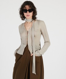 PRANK PROJECT | 【2026Summer Pre-Order】アウトシームジャージーカーデ / Outseam Jersey Cardigan(カーディガン/ボレロ)