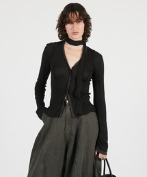 PRANK PROJECT | 【2026Summer Pre-Order】アウトシームジャージーカーデ / Outseam Jersey Cardigan(カーディガン/ボレロ)