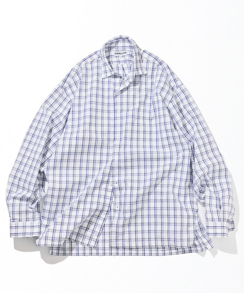 CAHLUMN(カウラム)の「CAHLUMN/カウラム Broadcloth Shirt/ブロードクロス シャツ(シャツ/ブラウス・メンズ・その他9・MEDIUM/LARGE/X-LARGE/XX-LARGE)」の1枚目の写真