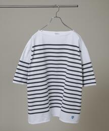 ORCIVAL/WIDE BOAT NECK S/S P.O.