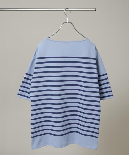 ORCIVAL(オーシバル)の「ORCIVAL/WIDE BOAT NECK S/S P.O.(Tシャツ/カットソー・メンズ・ホワイト/グレー/ネイビー/ベージュ系その他・5/4)」の11枚目の写真