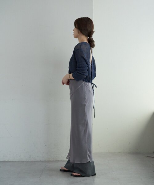 SHENERY（シーナリー）の「オーガンジーキャミワンピース（ワンピース・レディース・ピンク/グレー・FREE）」の5枚目の写真