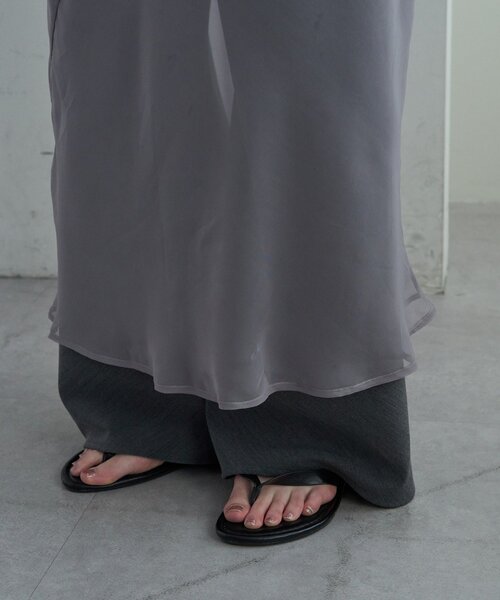 SHENERY（シーナリー）の「オーガンジーキャミワンピース（ワンピース・レディース・ピンク/グレー・FREE）」の15枚目の写真