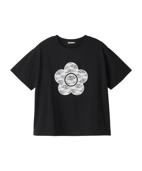 MARY QUANT(マリークワント)の「レースデイジー Tシャツ(Tシャツ/カットソー・レディース・ホワイト/ピンク/ブルー/ブラック・M)」の8枚目の写真