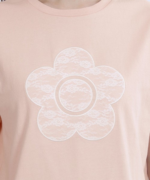 MARY QUANT(マリークワント)の「レースデイジー Tシャツ(Tシャツ/カットソー・レディース・ホワイト/ピンク/ブルー/ブラック・M)」の17枚目の写真