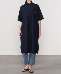 DANTON | DANTON | コットンポプリン 半袖シャツワンピース SOLID WOMEN(シャツワンピース)