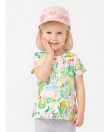 HAKKA BABY | [ベビー]hakka　kids×yuko　maegawa　32／－天竺はるのオーケストラプリントパフスリーブTシャツ(Tシャツ/カットソー)