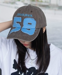 WEGO | WEGO/【26年春夏新作】ナンバリングアップリケキャップ(キャップ)