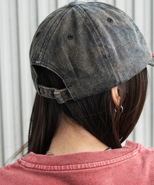 WEGO（ウィゴー）の「WEGO/【26年春夏新作】ナンバリングアップリケキャップ（キャップ・レディース・ブラウン/その他1/スミクロ・FREE）」の9枚目の写真