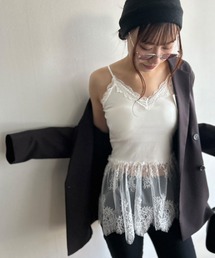 Kotoe（コトエ）の「ペプラムレース ブラトップキャミソール（キャミソール）」