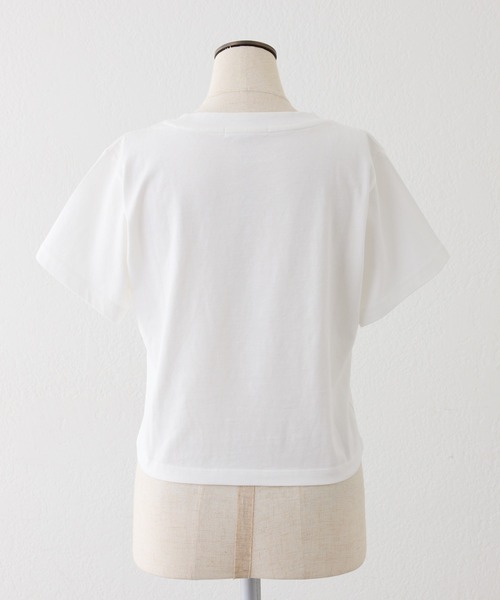 one after another NICE CLAUP(ワンアフターアナザーナイスクラップ)の「アソートサスティナブルTシャツ(Tシャツ/カットソー・レディース・ホワイト系その他/ホワイト/ピンク/ブラック/ベージュ・FREE)」の15枚目の写真
