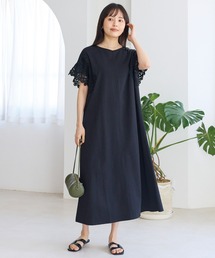 LAVEANGE（ラビアンジェ）の「レーススリーブカットワンピース（ワンピース）」