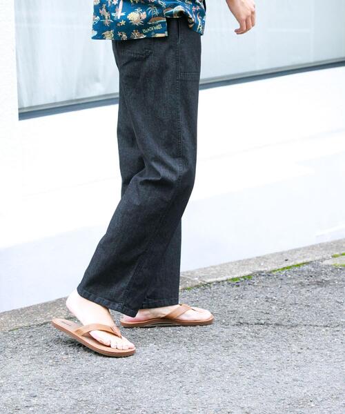 URBAN RESEARCH Sonny Label(アーバンリサーチサニーレーベル)の「接触冷感デニムイージーパンツ(デニムパンツ・メンズ・ライトインディゴブルー/インディゴブルー/ブラック・MEDIUM/LARGE)」の5枚目の写真