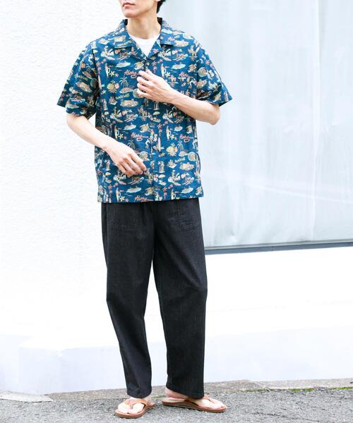 URBAN RESEARCH Sonny Label(アーバンリサーチサニーレーベル)の「接触冷感デニムイージーパンツ(デニムパンツ・メンズ・ライトインディゴブルー/インディゴブルー/ブラック・MEDIUM/LARGE)」の6枚目の写真