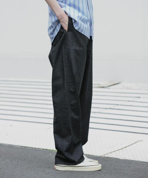 URBAN RESEARCH Sonny Label(アーバンリサーチサニーレーベル)の「接触冷感デニムイージーパンツ(デニムパンツ・メンズ・ライトインディゴブルー/インディゴブルー/ブラック・MEDIUM/LARGE)」の9枚目の写真
