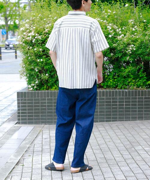 URBAN RESEARCH Sonny Label(アーバンリサーチサニーレーベル)の「接触冷感デニムイージーパンツ(デニムパンツ・メンズ・ライトインディゴブルー/インディゴブルー/ブラック・MEDIUM/LARGE)」の20枚目の写真