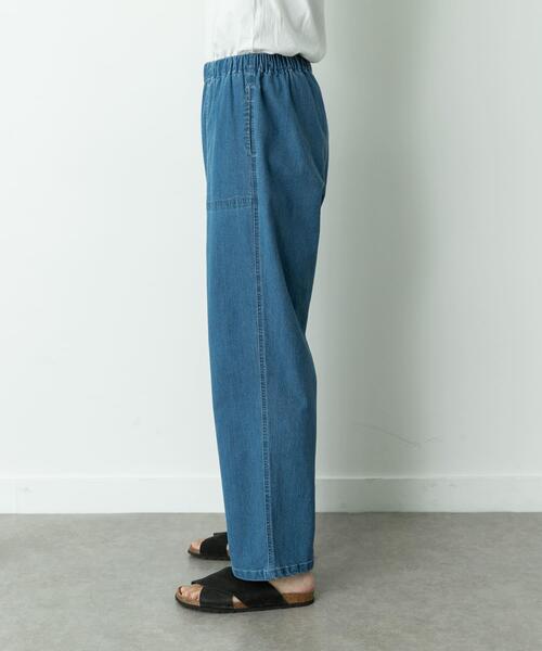 URBAN RESEARCH Sonny Label(アーバンリサーチサニーレーベル)の「接触冷感デニムイージーパンツ(デニムパンツ・メンズ・ライトインディゴブルー/インディゴブルー/ブラック・MEDIUM/LARGE)」の12枚目の写真