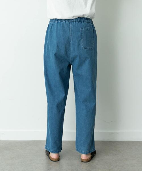 URBAN RESEARCH Sonny Label(アーバンリサーチサニーレーベル)の「接触冷感デニムイージーパンツ(デニムパンツ・メンズ・ライトインディゴブルー/インディゴブルー/ブラック・MEDIUM/LARGE)」の13枚目の写真