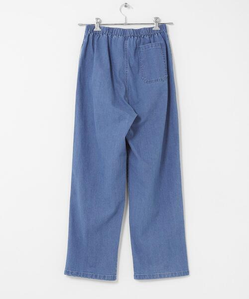 URBAN RESEARCH Sonny Label(アーバンリサーチサニーレーベル)の「接触冷感デニムイージーパンツ(デニムパンツ・メンズ・ライトインディゴブルー/インディゴブルー/ブラック・MEDIUM/LARGE)」の17枚目の写真