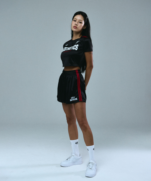 MIHAK(ミハク)の「エステティッククラブクロップジャージTシャツ(BLACK)(Tシャツ/カットソー・レディース・その他・1/2)」の6枚目の写真