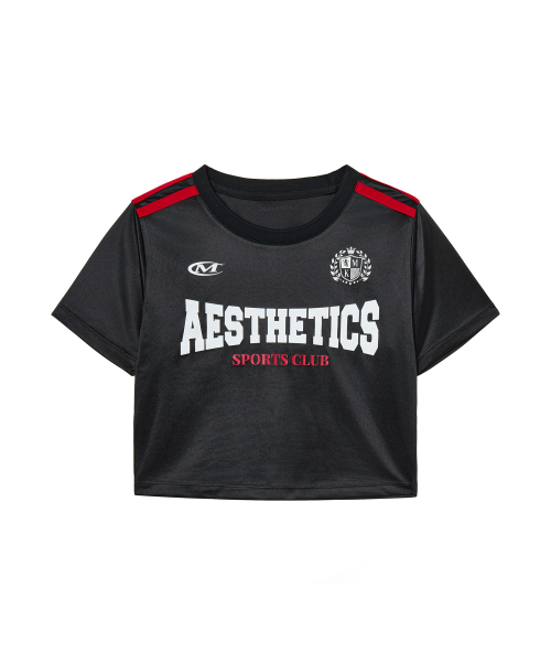 MIHAK(ミハク)の「エステティッククラブクロップジャージTシャツ(BLACK)(Tシャツ/カットソー・レディース・その他・1/2)」の9枚目の写真
