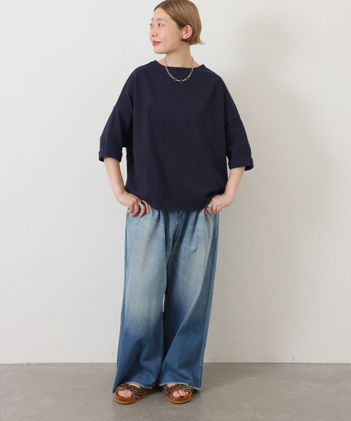 JOURNAL STANDARD LUXE(ジャーナルスタンダード ラックス)の「11OZデニム ペインターパンツ(デニムパンツ・レディース・ブルー・MEDIUM/SMALL)」の8枚目の写真