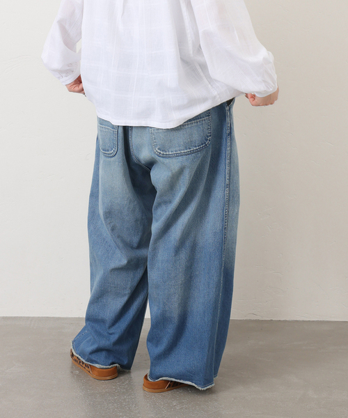 JOURNAL STANDARD LUXE(ジャーナルスタンダード ラックス)の「11OZデニム ペインターパンツ(デニムパンツ・レディース・ブルー・MEDIUM/SMALL)」の10枚目の写真
