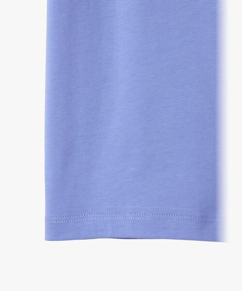 agnes b.(アニエスベー)の「"b."ロゴ ハート プリント コットン 半袖 Tシャツ "Brando"(Tシャツ/カットソー・レディース・ブルー・1/2/3)」の5枚目の写真