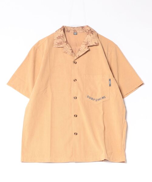 Kahiko（カヒコ）の「【Kahiko】SURF＆Palms メンツァーMEN'Sシャツ（シャツ/ブラウス・メンズ・ブルー/ネイビー/ベージュ・FREE）」の2枚目の写真
