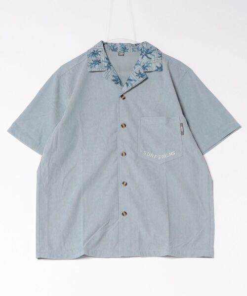 Kahiko（カヒコ）の「【Kahiko】SURF＆Palms メンツァーMEN'Sシャツ（シャツ/ブラウス・メンズ・ブルー/ネイビー/ベージュ・FREE）」の3枚目の写真