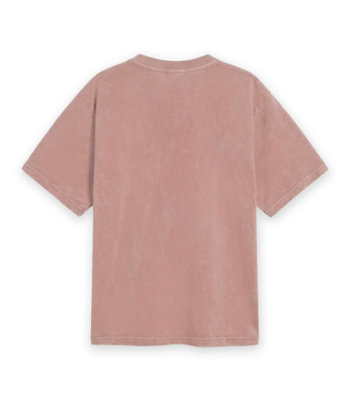 ABEEHUMS(アビハムズ)の「ピグメントシャドウレタリングTシャツ ABH365-102 ダスティピンク(Tシャツ/カットソー・レディース・ピンクベージュ・SMALL/MEDIUM)」の3枚目の写真