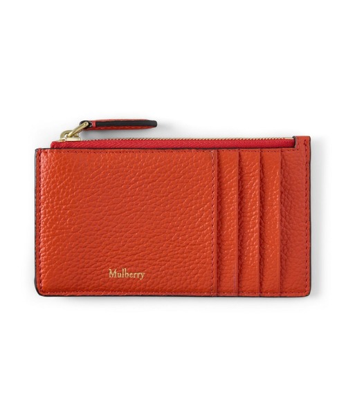 Mulberry｜マルベリーのカードケース（オレンジ/橙色系・レザー・本革